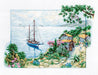 Seascape B2343L Counted Cross-Stitch Kit - Wizardi