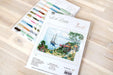 Seascape B2343L Counted Cross-Stitch Kit - Wizardi