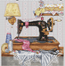 Sewing Machine Singer - PDF Cross Stitch Pattern - Wizardi