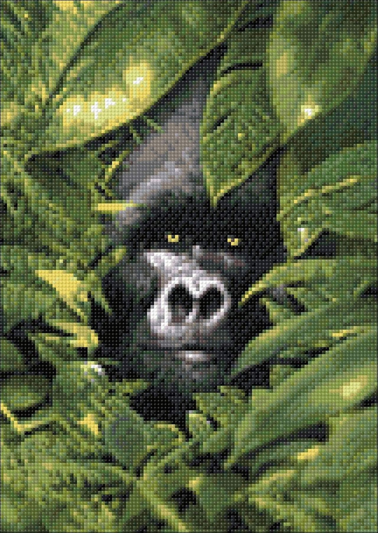 Silverback WD2407 10.6 x 14.9 inches Wizardi Diamond Painting Kit - Wizardi