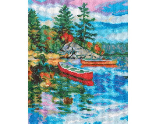 Sky reflection M975 Counted Cross Stitch Kit - Wizardi