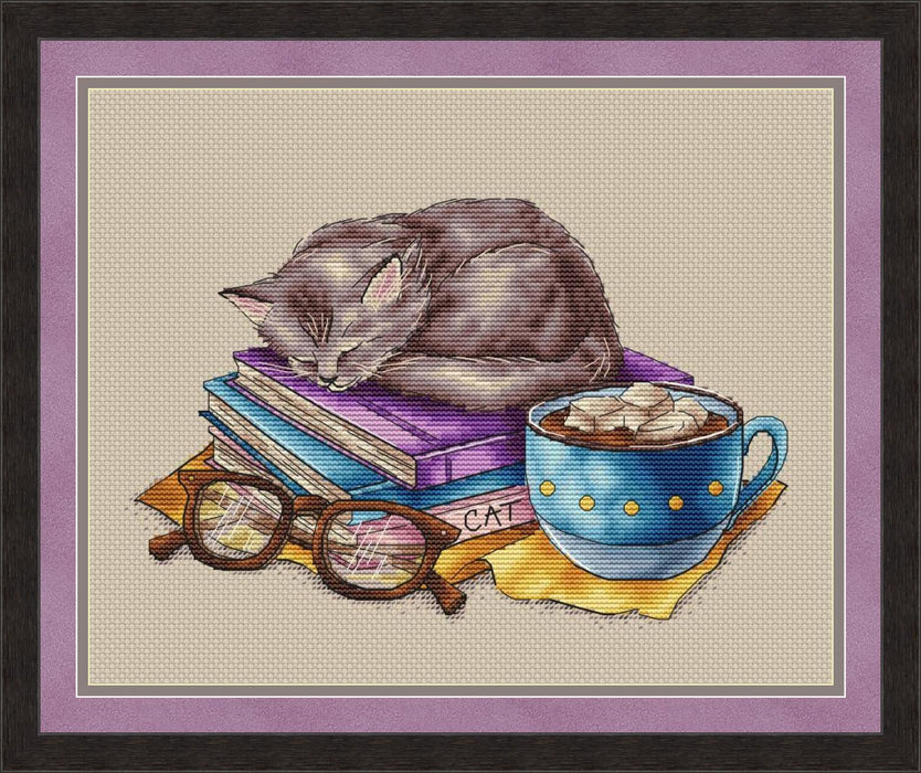 Sleeping Baby - PDF Cross Stitch Pattern - Wizardi