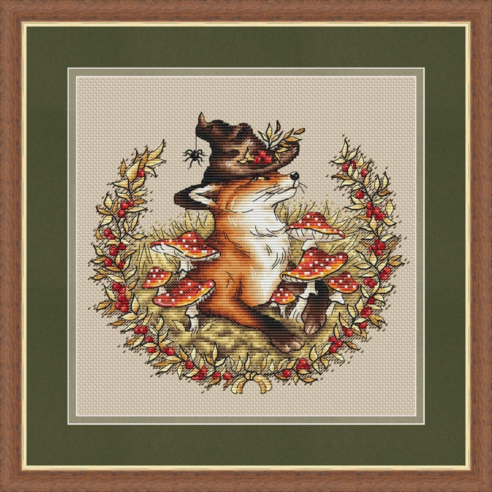 Sly Fox - PDF Cross Stitch Pattern - Wizardi