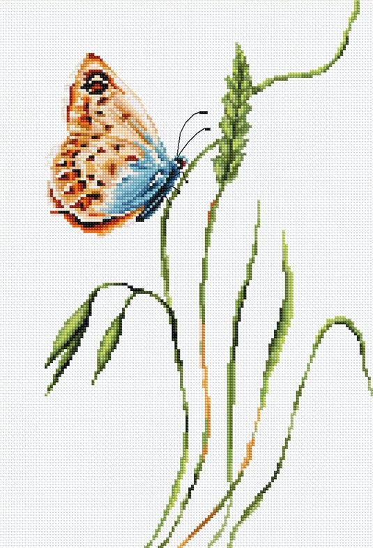 Smell of Spring B2244L Counted Cross-Stitch Kit - Wizardi