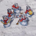 Snowman. New Year Ball - PDF Cross Stitch Pattern - Wizardi