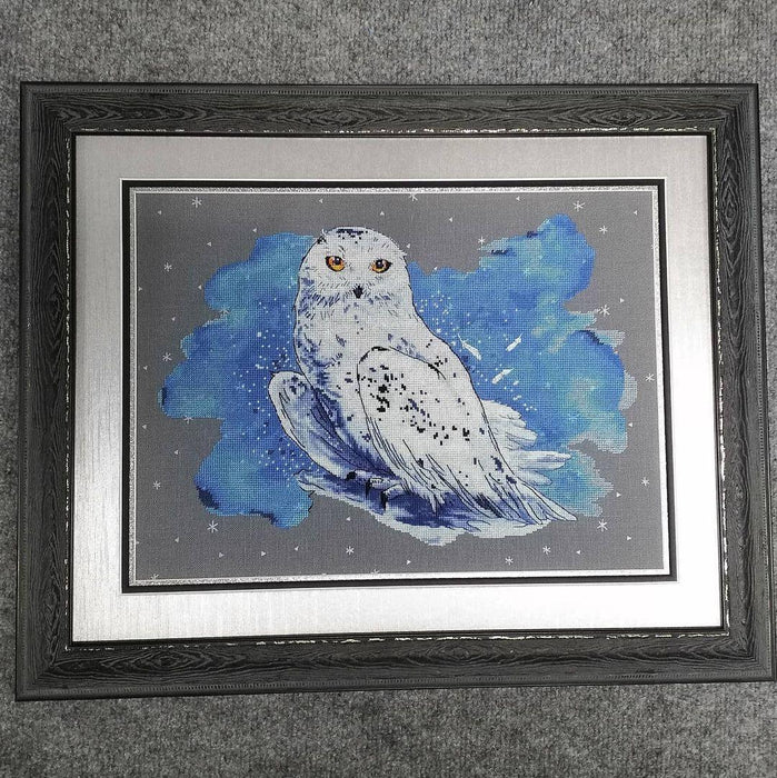 Snowy owl - PDF Counted Cross Stitch Pattern - Wizardi