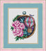 Space Balloon. Pink Peonies - PDF Cross Stitch Pattern - Wizardi