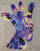 Space Giraffe - PDF Counted Cross Stitch Pattern - Wizardi