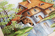 Spring landscape B492L Counted Cross-Stitch Kit - Wizardi