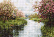 Spring Landscape B545L Counted Cross-Stitch Kit - Wizardi