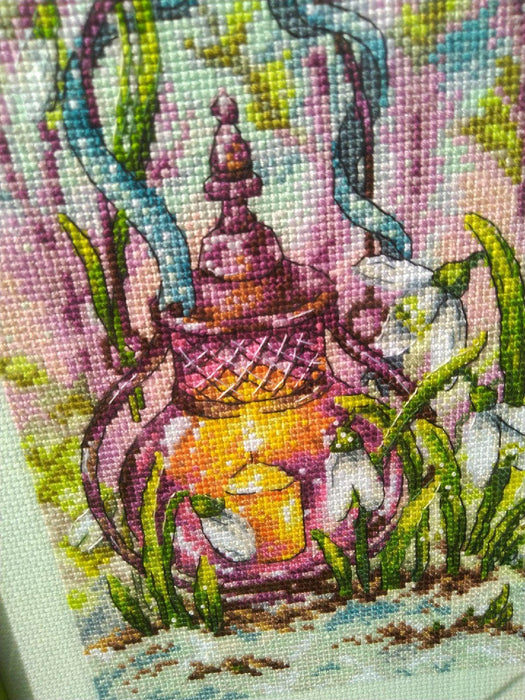 Spring Light - PDF Cross Stitch Pattern - Wizardi