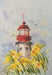 Spring Lighthouse - PDF Cross Stitch Pattern - Wizardi