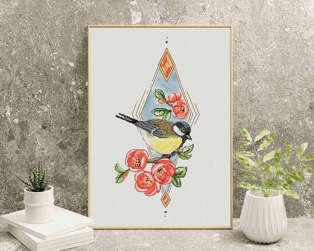 Spring Melody - PDF Cross Stitch Pattern - Wizardi