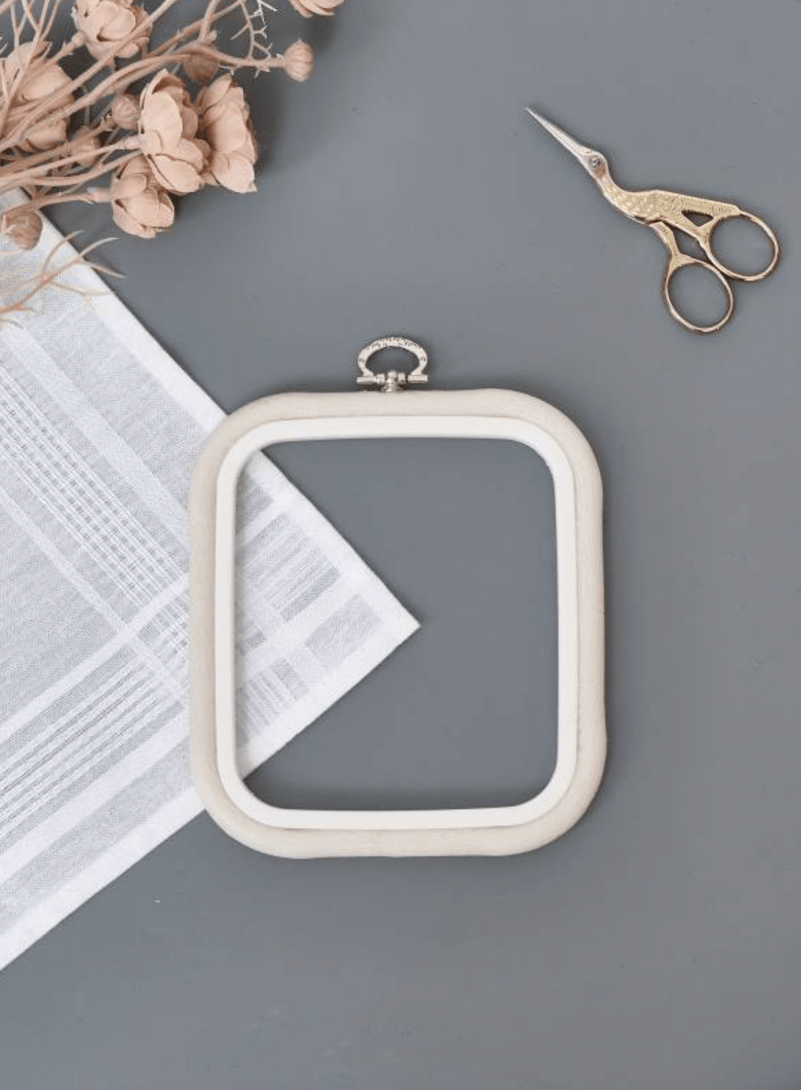 Square Flexi Hoop Nurge 230-11 White - Wizardi