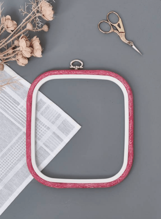 Square Flexi Hoop Nurge 230-12 Pink - Wizardi