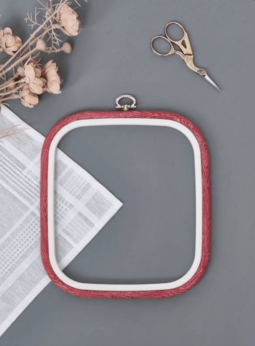 Square Flexi Hoop Nurge 230-12 Red - Wizardi