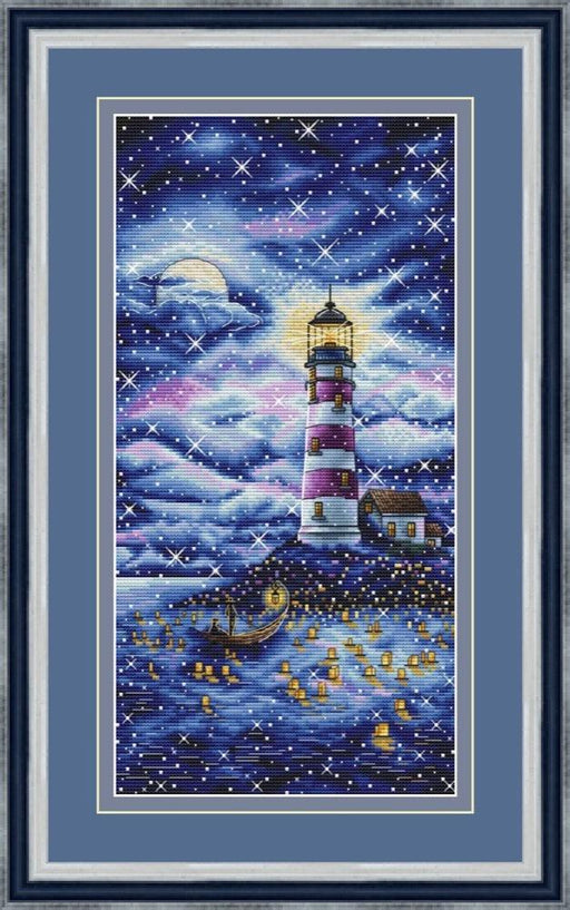 Star Lighthouse - PDF Cross Stitch Pattern - Wizardi