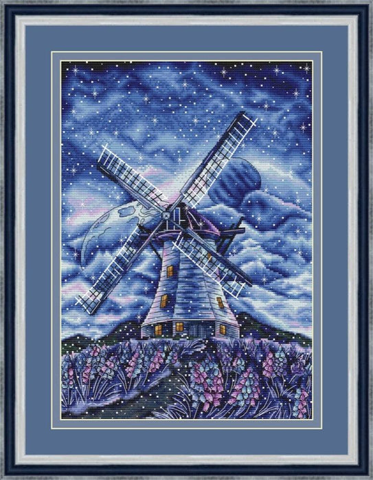 Star Mill - PDF Cross Stitch Pattern - Wizardi