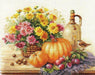 Still life with Pumpkin 5-15 Counted Cross-Stitch Kit - Wizardi