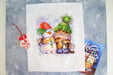 Striped Winter SM-620 Counted Cross Stitch Kit - Wizardi