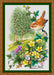 Summer Bird - PDF Cross Stitch Pattern - Wizardi