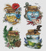 Summer in the Jars. Forest - PDF Cross Stitch Pattern - Wizardi