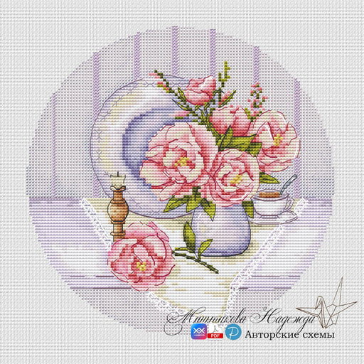 Summer Morning - PDF Cross Stitch Pattern - Wizardi