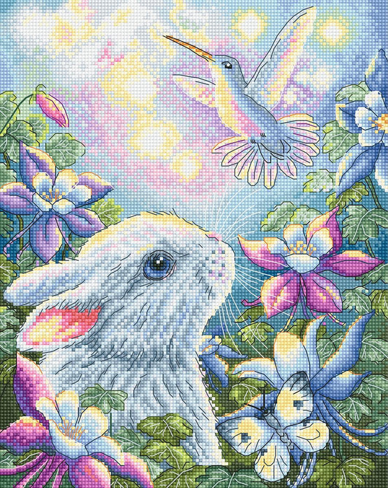 Summer Splendor L8054 Counted Cross Stitch Kit - Wizardi