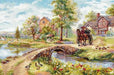 Sunday Walk 3-25 Counted Cross-Stitch Kit - Wizardi