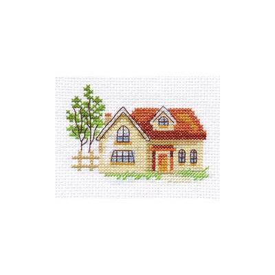 Sunny House 0-152 Counted Cross-Stitch Kit - Wizardi