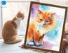 Sunny kitten M827 Counted Cross Stitch Kit - Wizardi