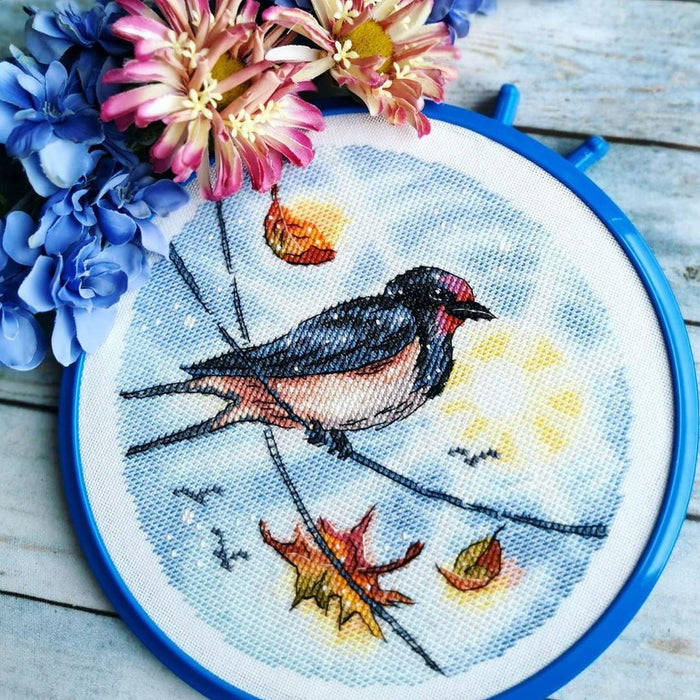 Swallow - PDF Cross Stitch Pattern - Wizardi