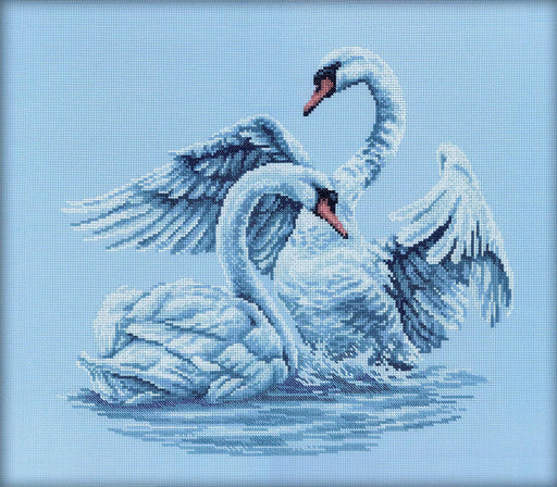 Swan fidelity M210 Counted Cross Stitch Kit - Wizardi