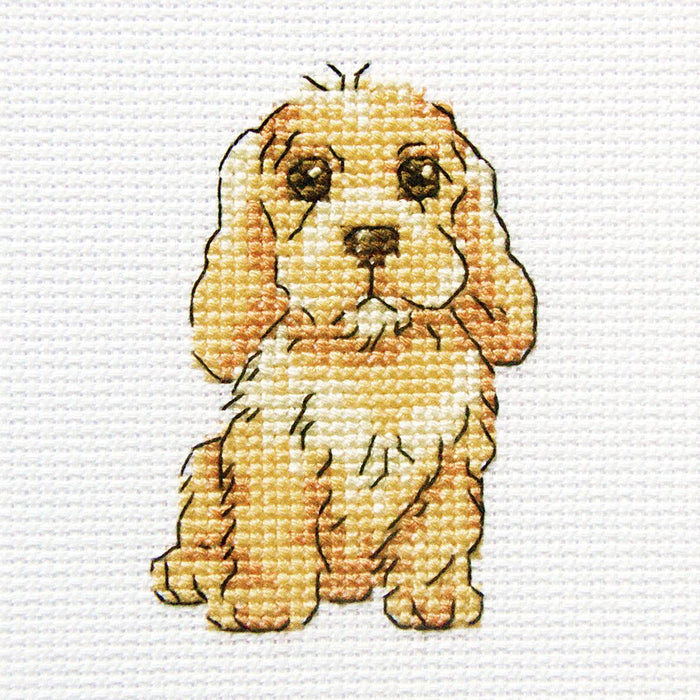 Sweet Larry H235 Counted Cross Stitch Kit - Wizardi