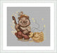 Teddy Bear Wizard - PDF Cross Stitch Pattern - Wizardi