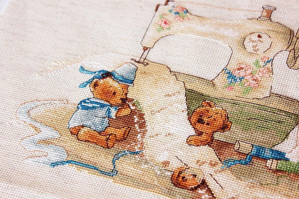 The Fairy-Needlewoman B1116L Counted Cross-Stitch Kit - Wizardi