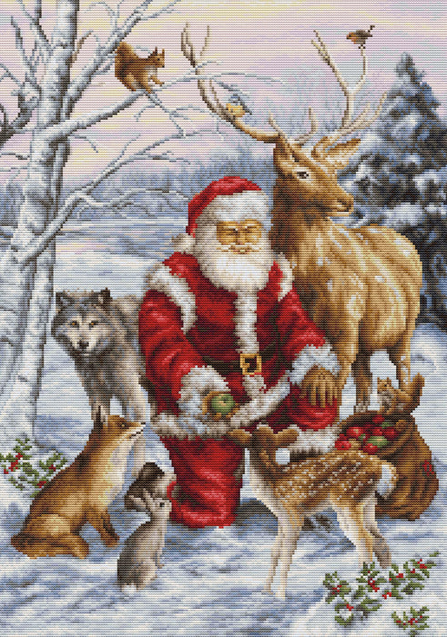 The Forest Friends BU5022L Counted Cross-Stitch Kit - Wizardi