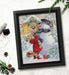 The Girl With G BU5018L Counted Cross-Stitch Kit - Wizardi