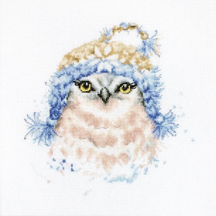 The Owl B2306L Counted Cross-Stitch Kit - Wizardi