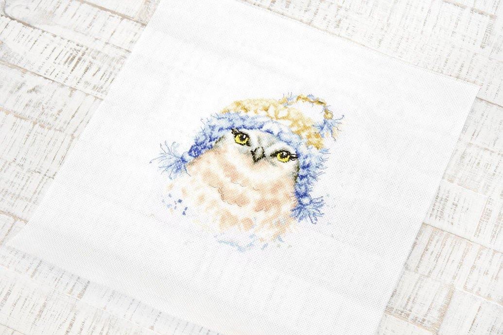 The Owl B2306L Counted Cross-Stitch Kit - Wizardi