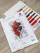 The Poppies B7014L Counted Cross-Stitch Kit - Wizardi