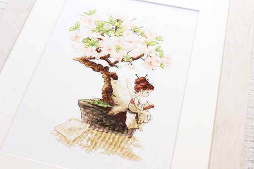 The Sakura B1114L Counted Cross-Stitch Kit - Wizardi