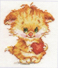 There are no words to tell about my love... 0-98 Counted Cross-Stitch Kit - Wizardi