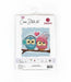 Two Cute Owls B1400L Counted Cross-Stitch Kit - Wizardi