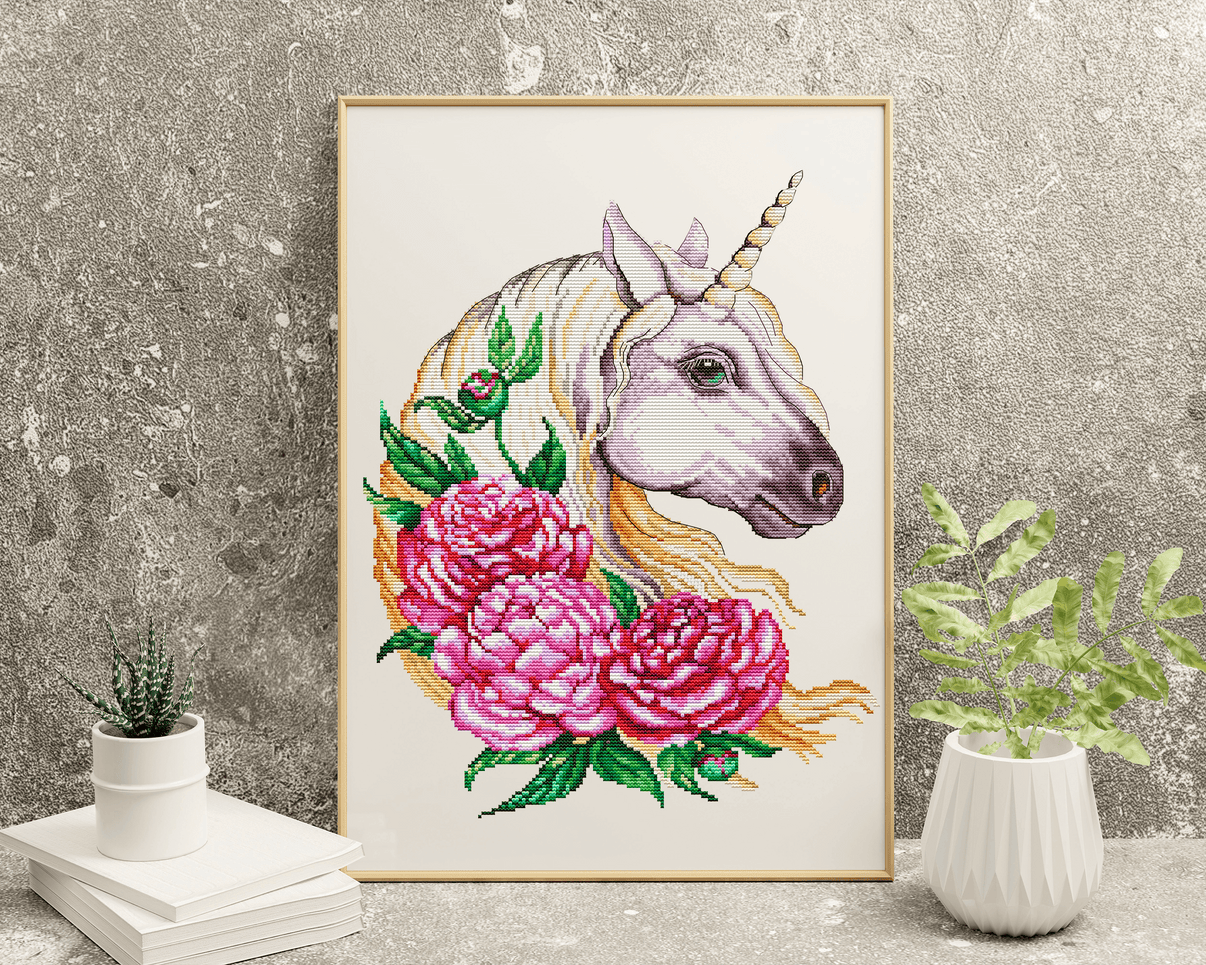 Unicorn - PDF Cross Stitch Pattern - Wizardi