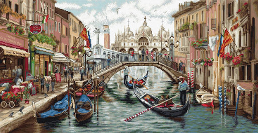 Venice BU5003L Counted Cross-Stitch Kit - Wizardi