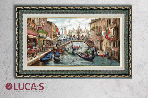 Venice BU5003L Counted Cross-Stitch Kit - Wizardi