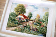 Village landscape BU4011L Counted Cross-Stitch Kit - Wizardi