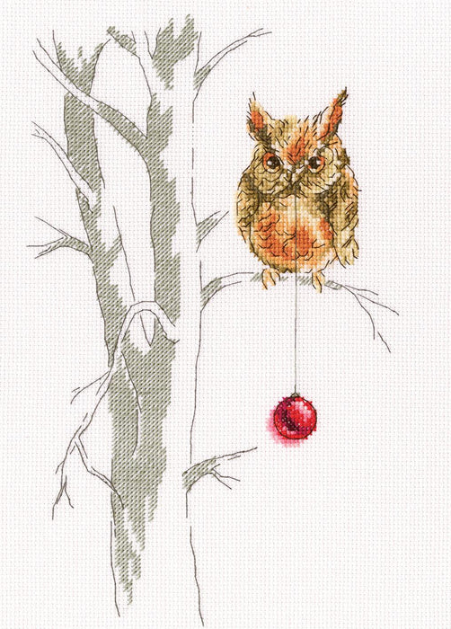 Waiting for a holiday C277 Counted Cross Stitch Kit - Wizardi