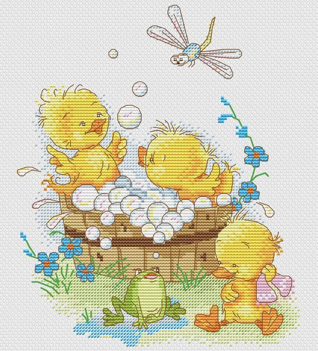 Warm Weather SM-105 Counted Cross Stitch Kit - Wizardi